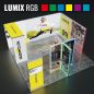 Preview: Lumix RGB Messestand Beispiel